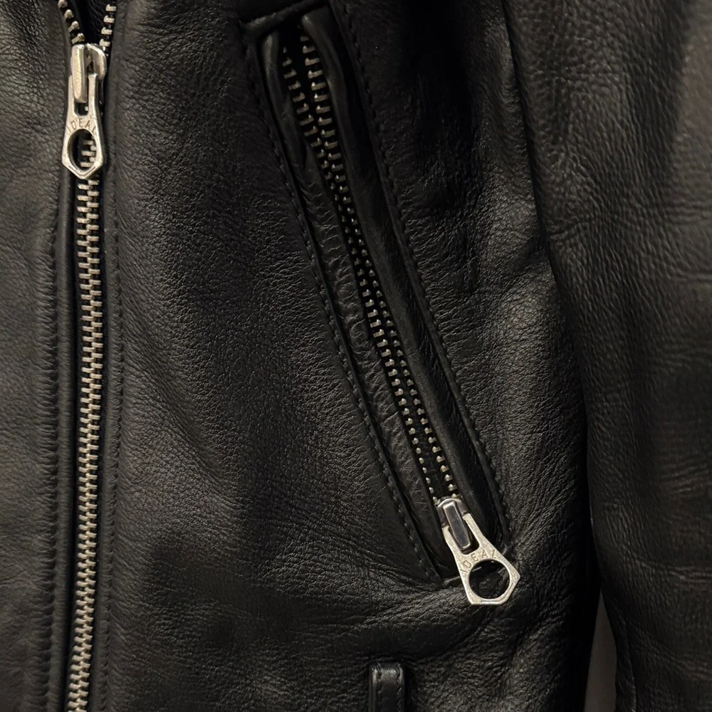 Black Leather Jacket - Picture 3 of 9